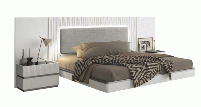 Bedroom Furniture Beds Marina White Bed