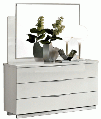 Bedroom Furniture Dressers and Chests Onda Dresser/Chest White