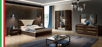 Smart Bedroom Walnut by Camelgroup – Italy