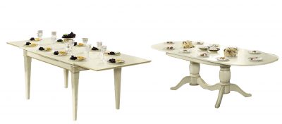 Camel Traditional Collection, Italy Treviso White Ash Tables