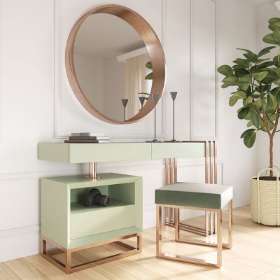 Brands Franco Furniture New BELLA Vanity Chest NB06 Vanity Dresser