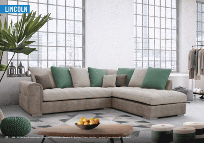 Living Room Furniture Sectionals Lincoln Sectional