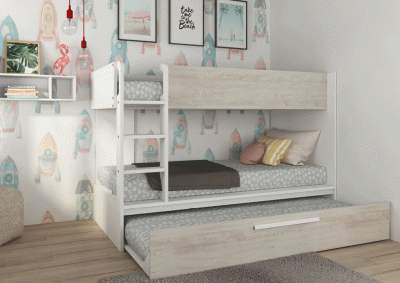 Brands Trasman Kids Bedroom, Spain 4.1 Reversible Bunk bed 200cm
