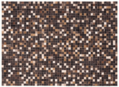 Quadra Multi Leather Rug