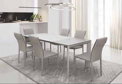 Kitchen Tables and Chairs Sets Aurora Grey Dining set