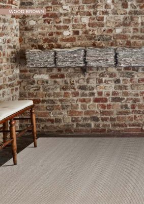 Wood Brown Rug