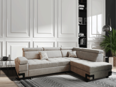 Garda Sectional w/ Bed and Storage
