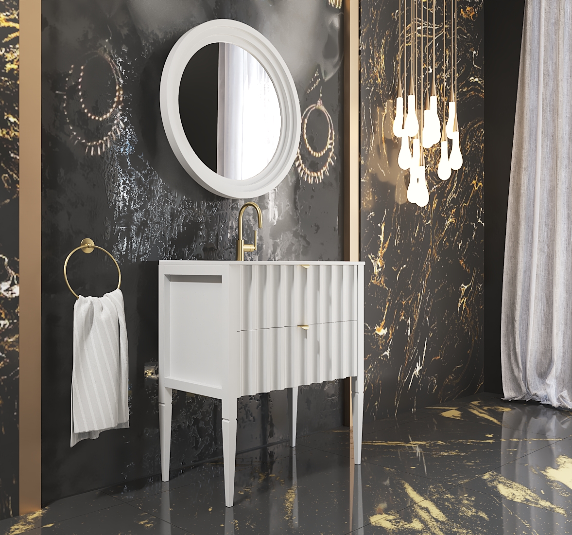 Bedroom Furniture Bathroom Vanities PALMA Bathroom Vanity