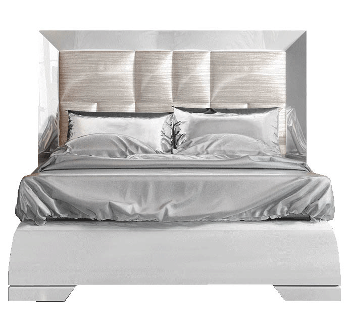 Bedroom Furniture Mirrors Carmen Bed White