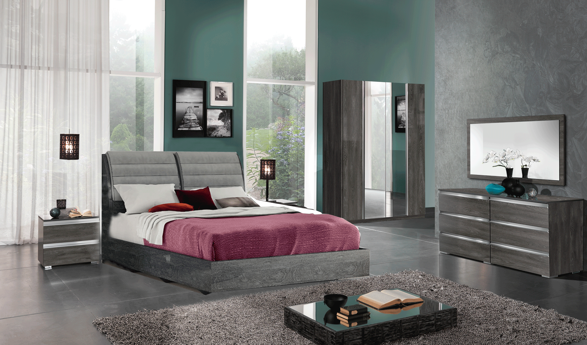 Bedroom Furniture Dressers and Chests Elite Bed with Oxford cases, Only bed is on Sale