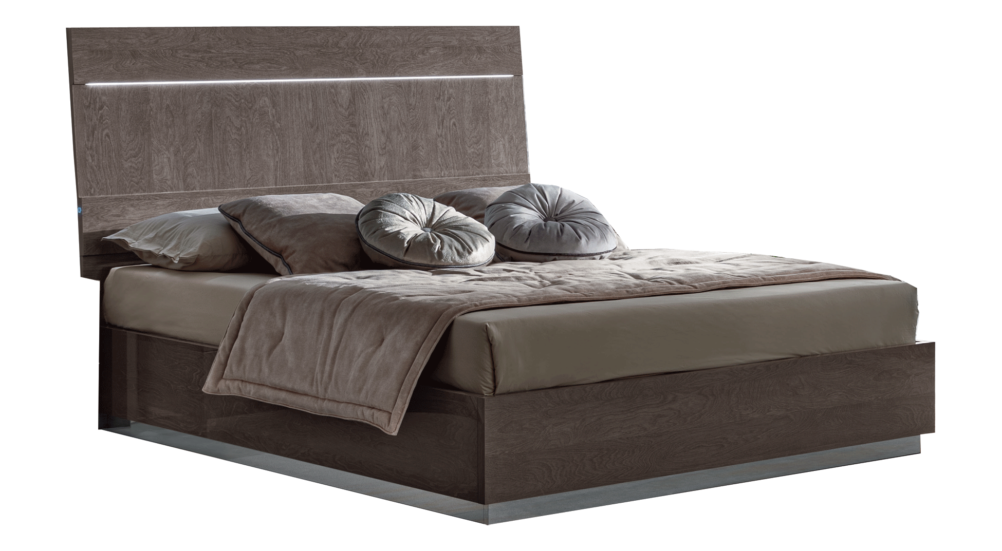 Clearance Bedroom Kroma SILVER Bed