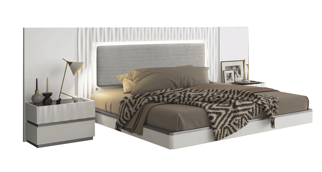 Brands Garcia Sabate, Modern Bedroom Spain Marina White Bed