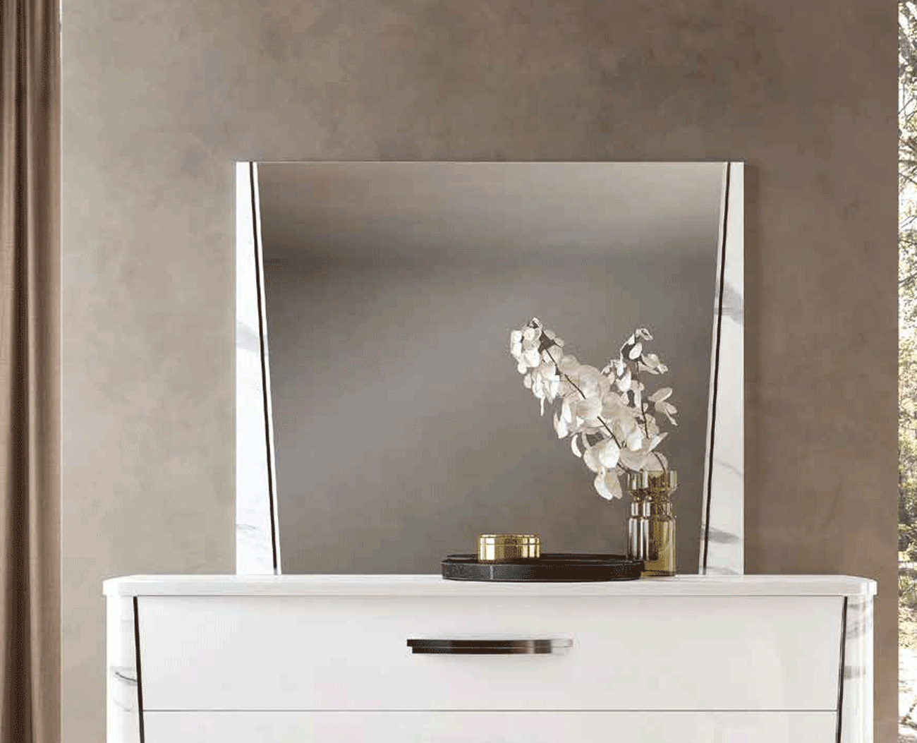 Bedroom Furniture Mattresses, Wooden Frames Anna status mirror