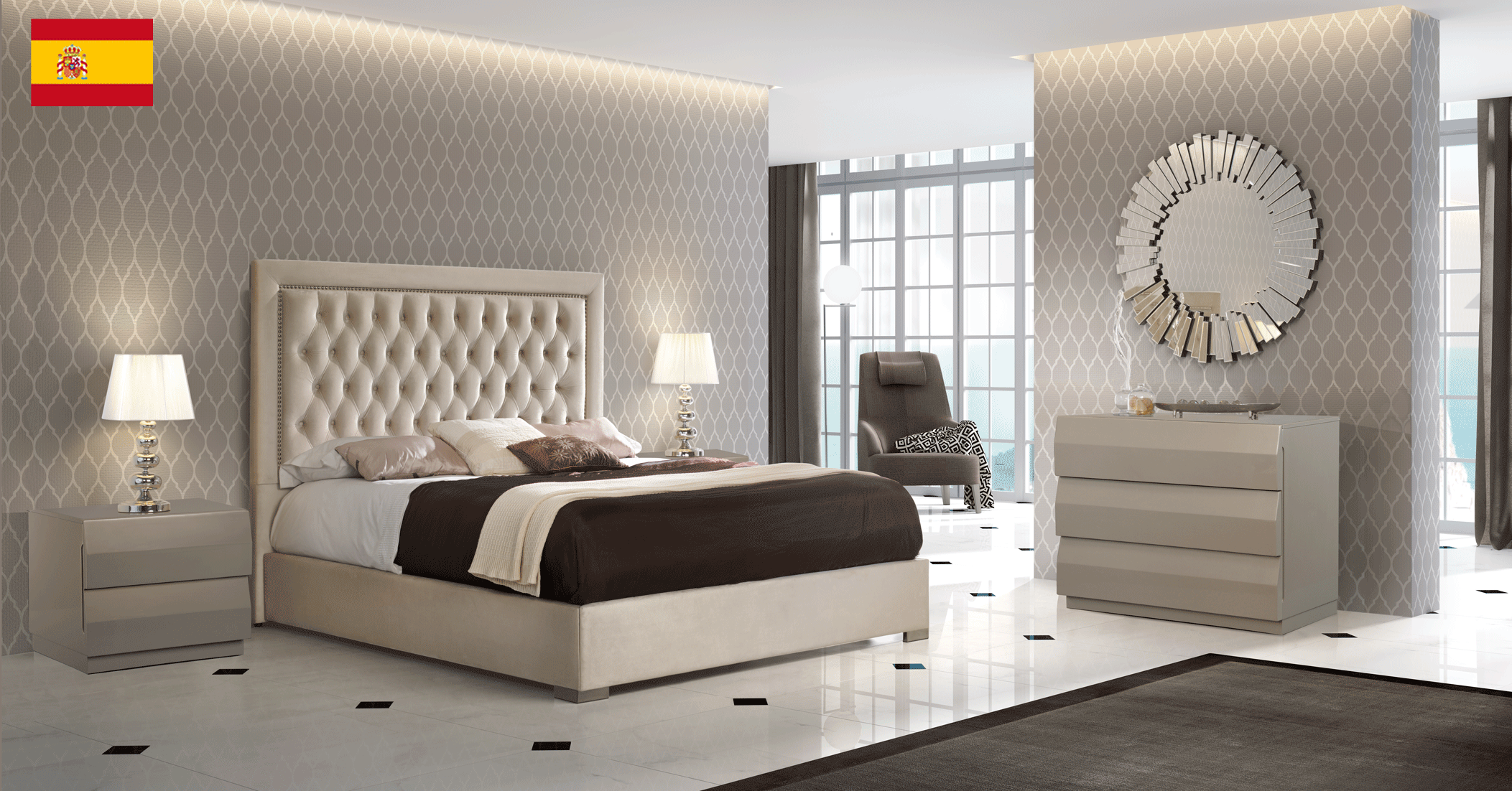 Bedroom Furniture Nightstands Adagio Bedroom w/Storage, M152, C152, E100