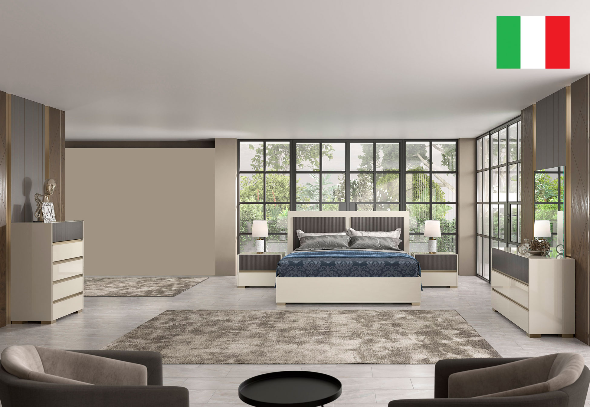 Bedroom Furniture Modern Bedrooms QS and KS Alfa Bedroom
