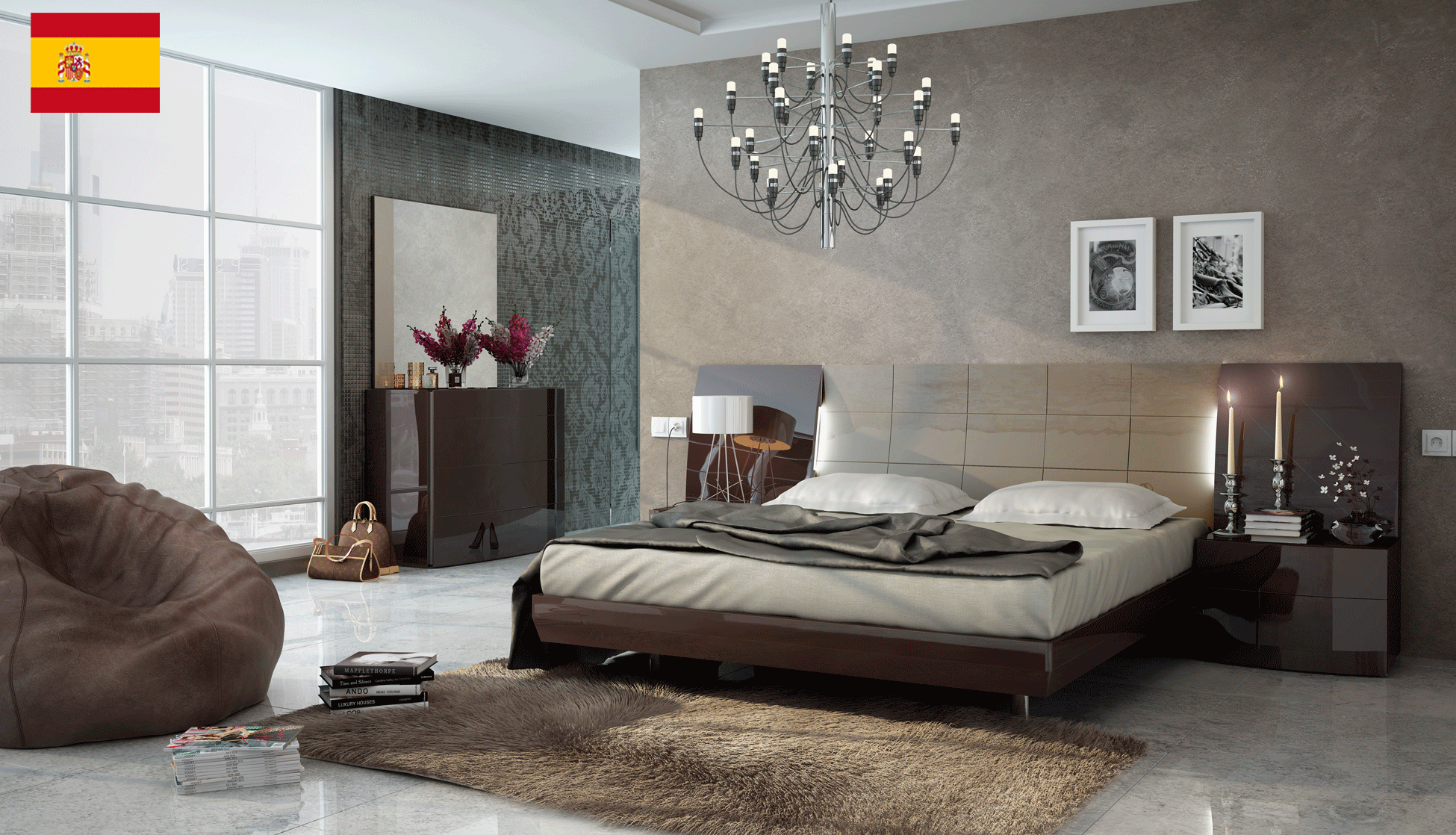 Brands Garcia Sabate, Modern Bedroom Spain Barcelona Bedroom