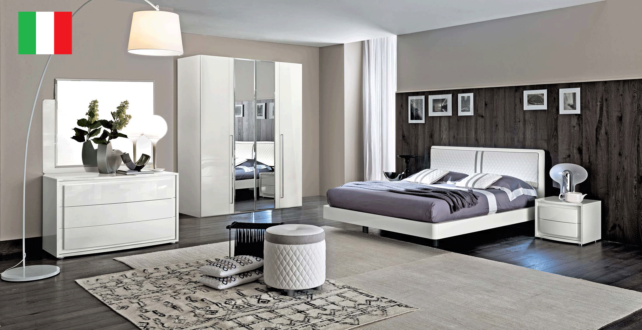 Bedroom Furniture Wardrobes Dama Bianca Bedroom by CamelGroup Italy