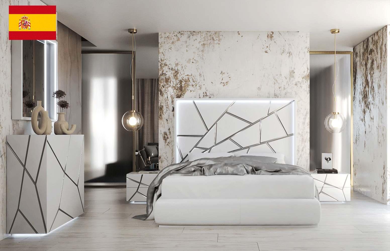 Brands Franco Furniture Bedrooms vol3, Spain Gio Bedroom