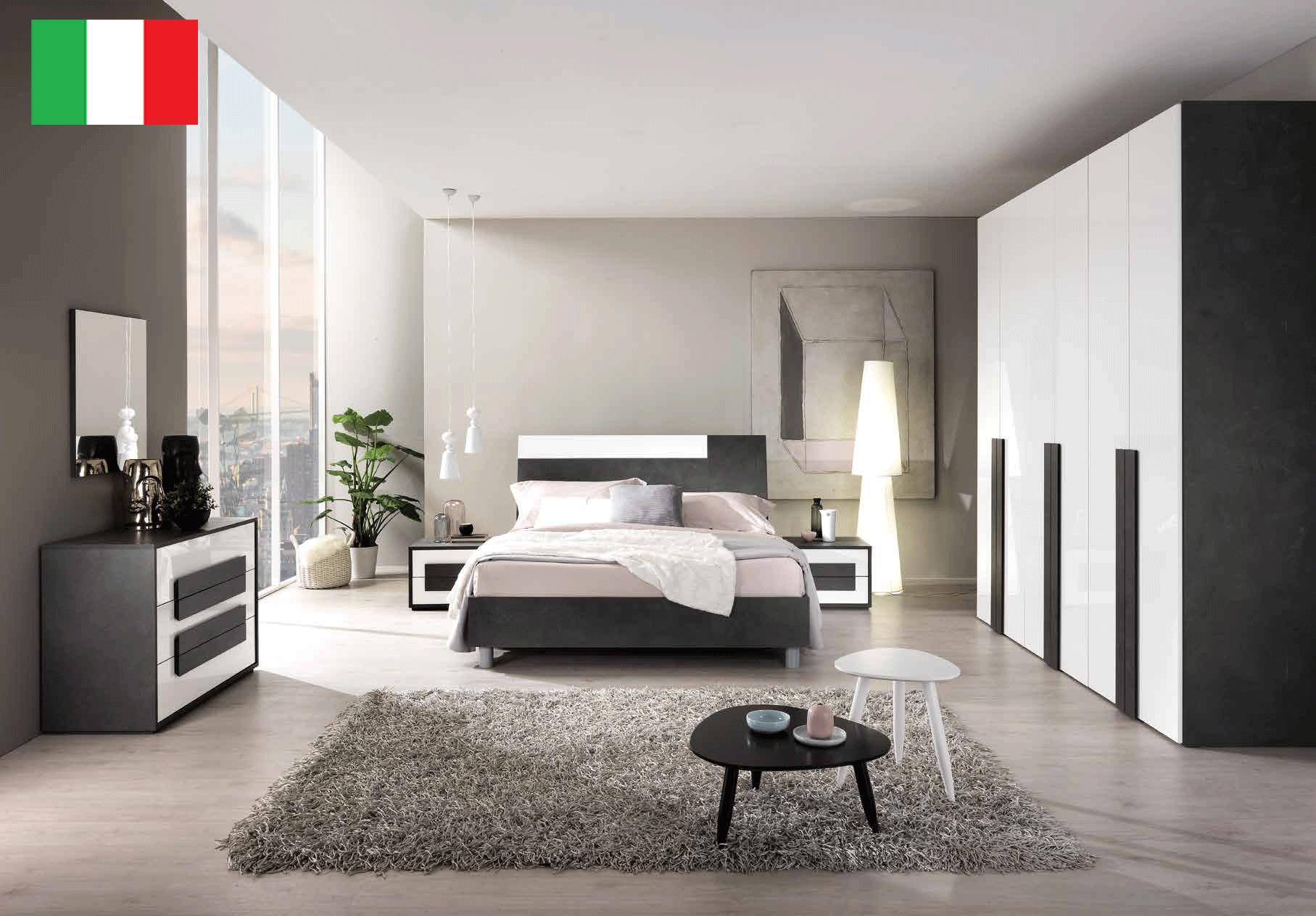 Brands MCS Modern Bedrooms Grace Panarea Bedroom