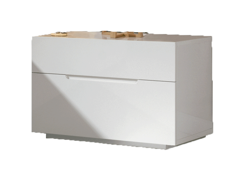 Bedroom Furniture Beds with storage M 100 Nightstand White