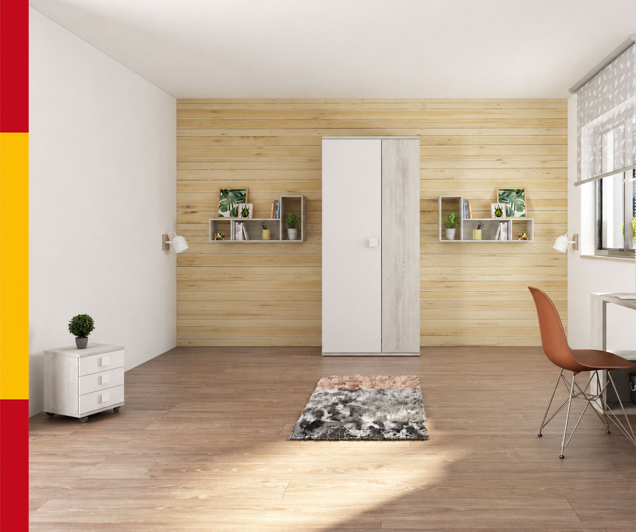 Bedroom Furniture Full Size Kids Bedrooms Jazz Kids Bedroom Oak White