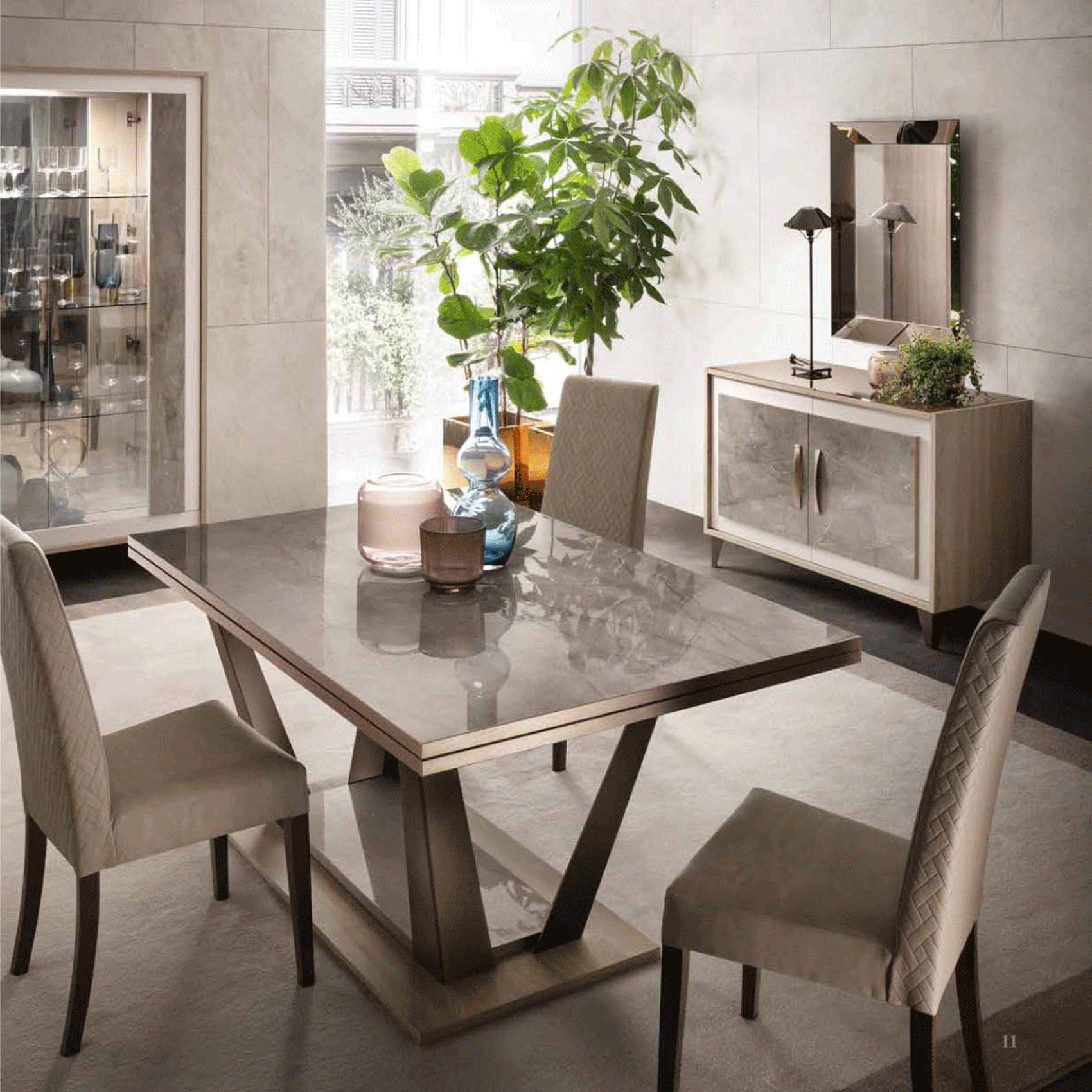 Dining Room Furniture Kitchen Tables and Chairs Sets ArredoAmbra Dining by Arredoclassic, Italy