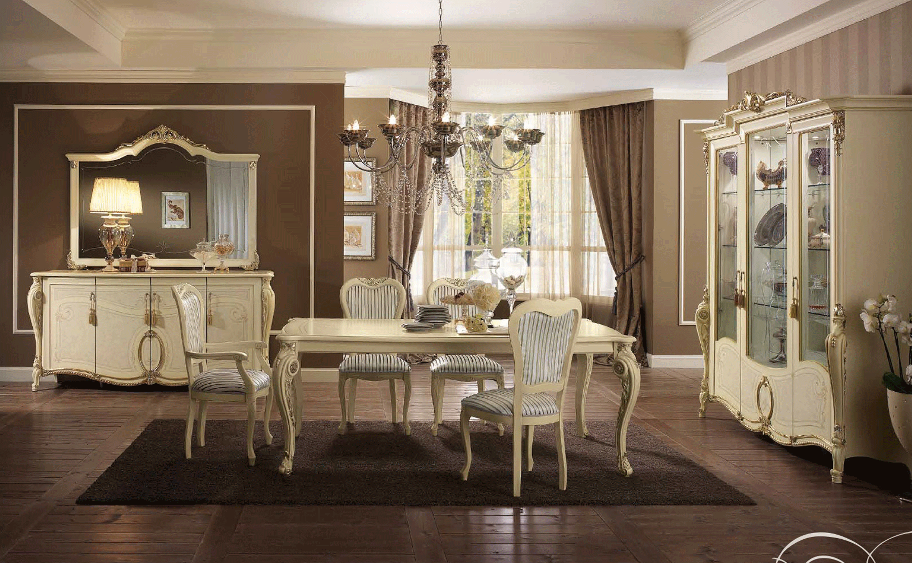 Brands Arredoclassic Dining Room, Italy Tiziano Day