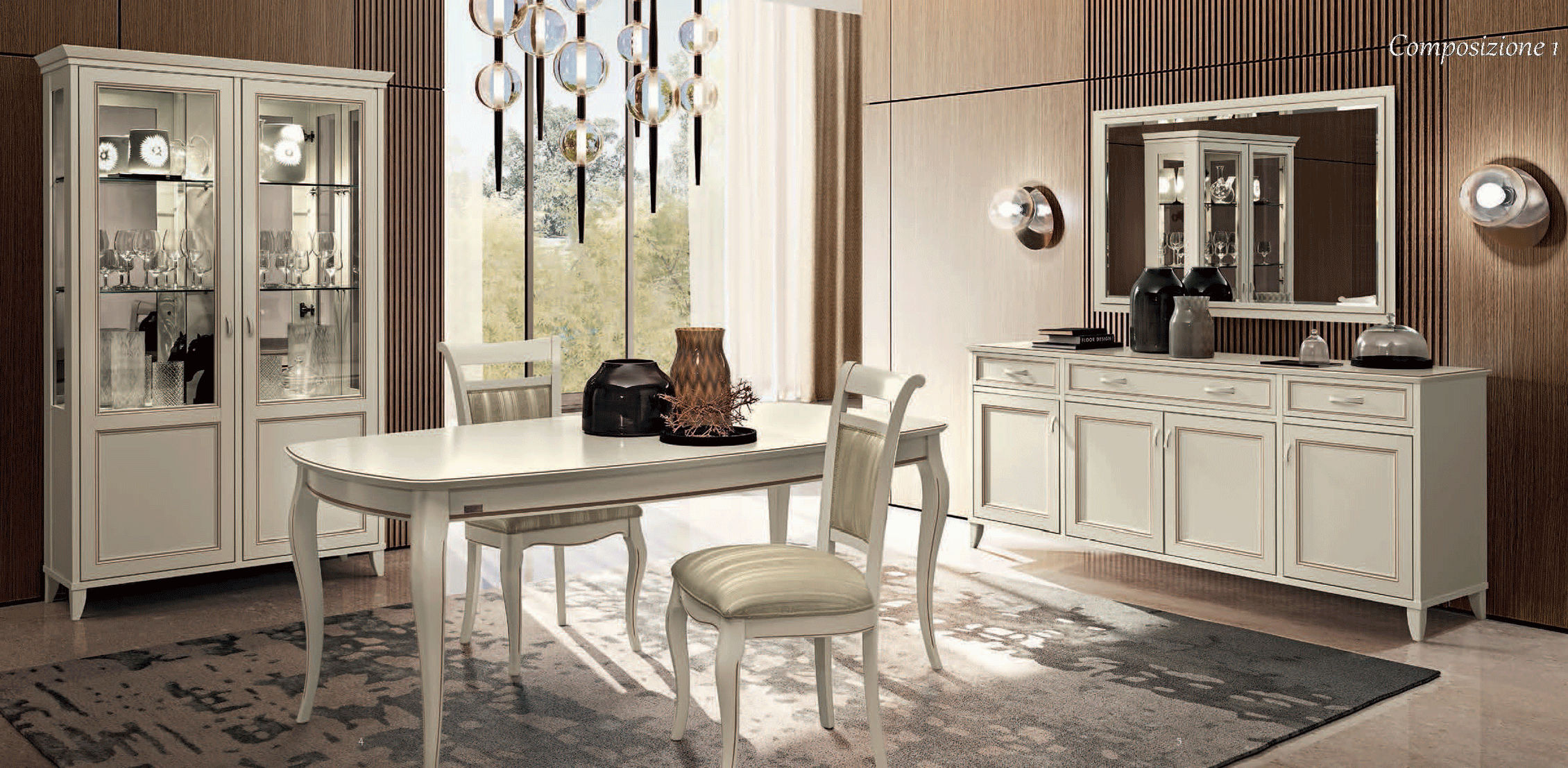 Dining Room Furniture Marble-Look Tables Giotto Day