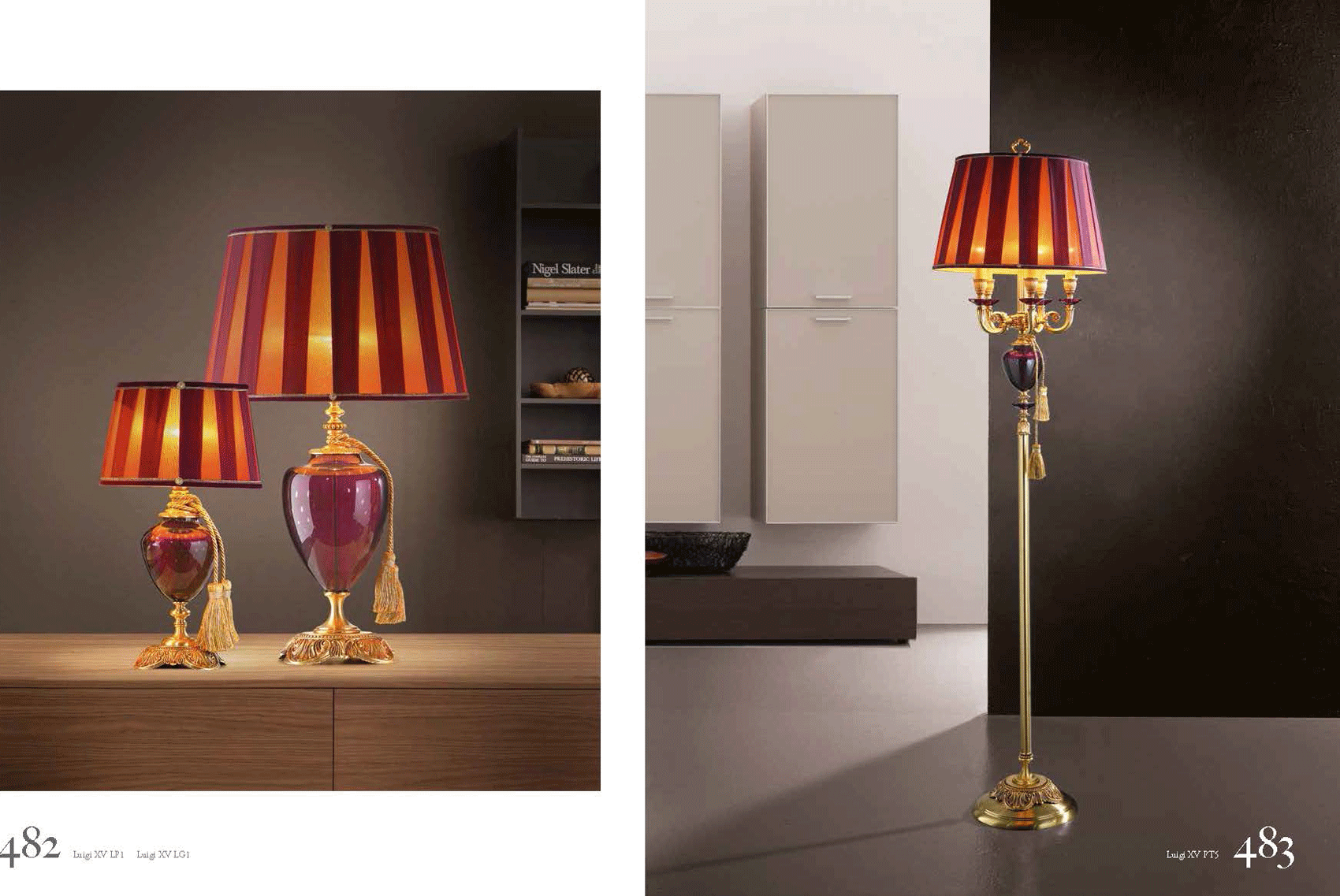 Brands Camel Modum Collection, Italy Luigi XV Table Lamp