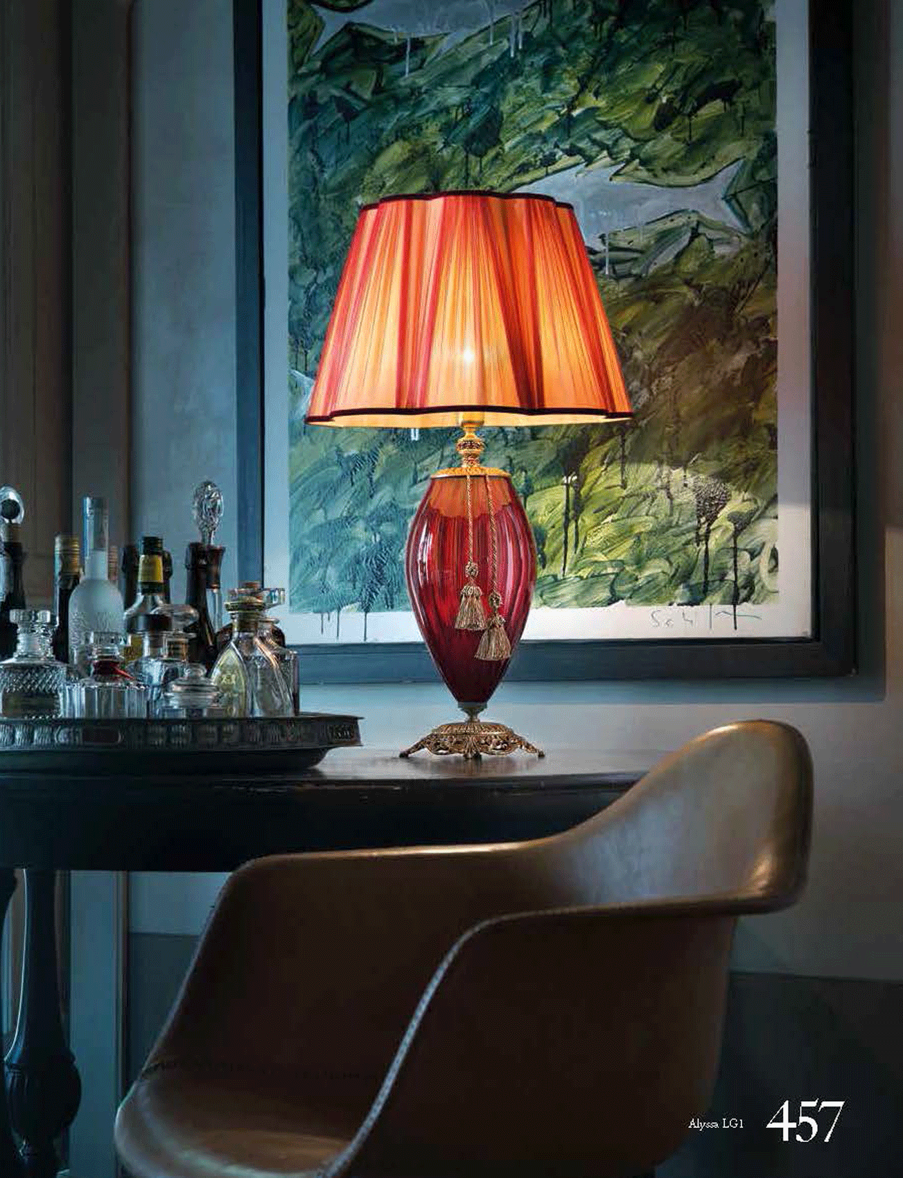 Brands Euroluce Olympia Collection Allysa Table Lamp