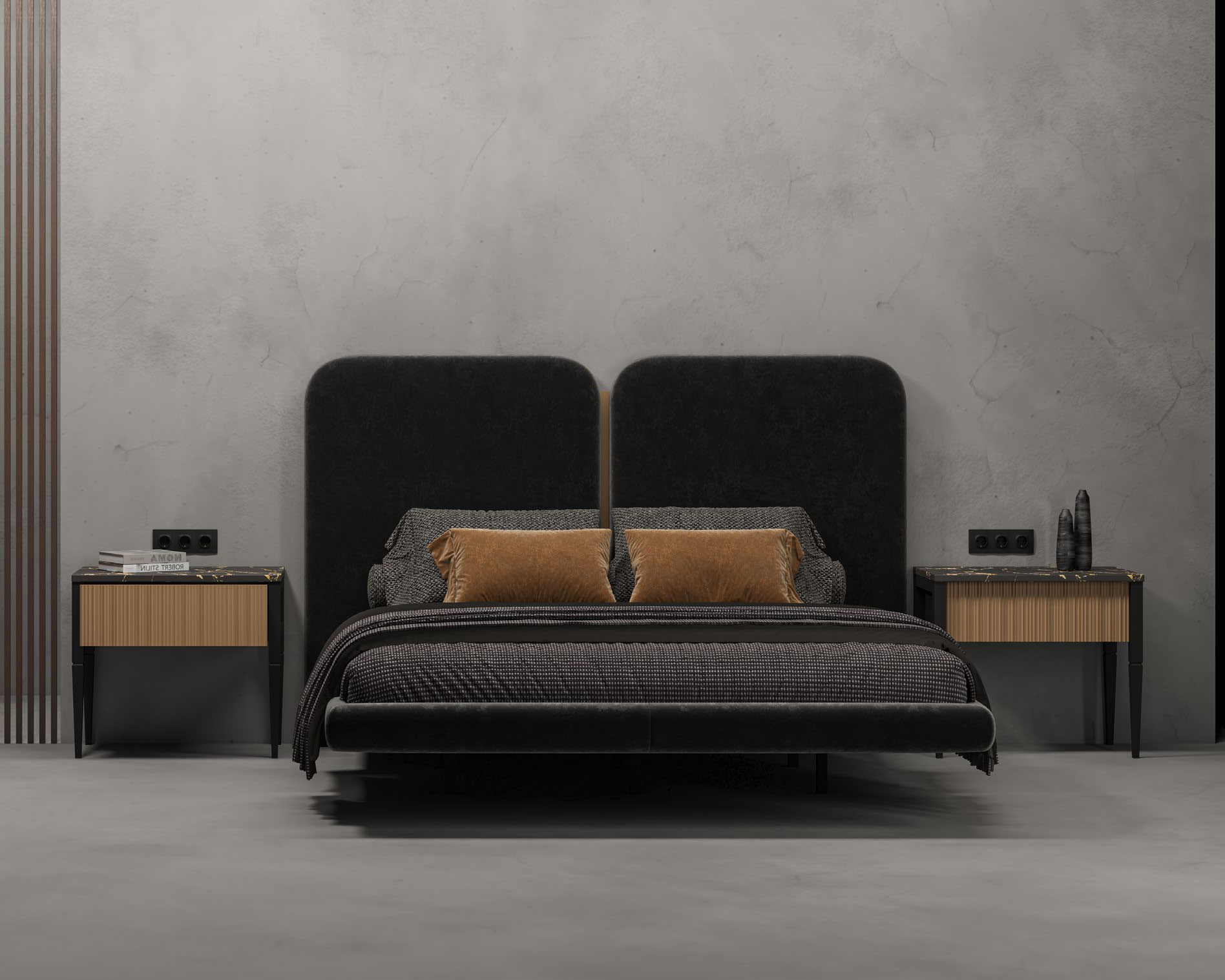 Bedroom Furniture Modern Bedrooms QS and KS Aire 02