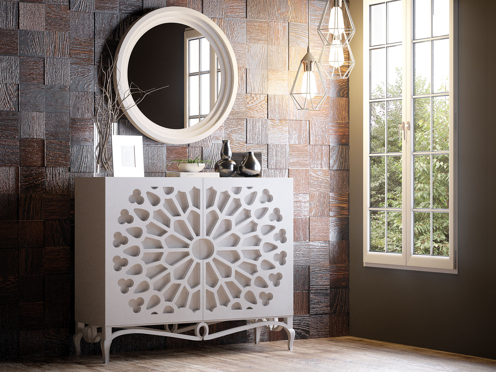 Wallunits Hallway Console tables and Mirrors ZII.09 SHOE CABINET
