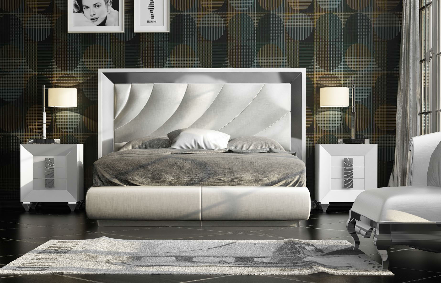 Brands Franco Furniture New BELLA Vanity Chest DOR 108