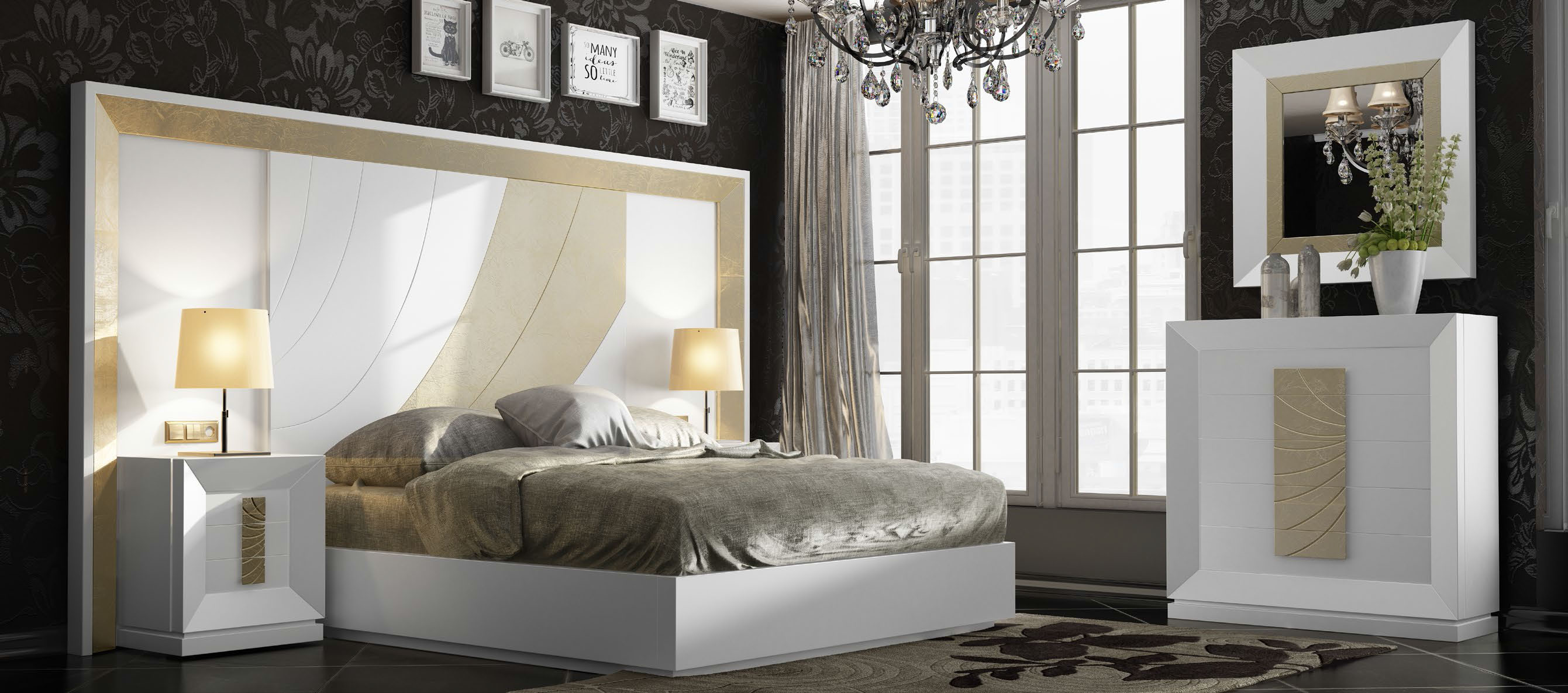 Bedroom Furniture Modern Bedrooms QS and KS DOR 130