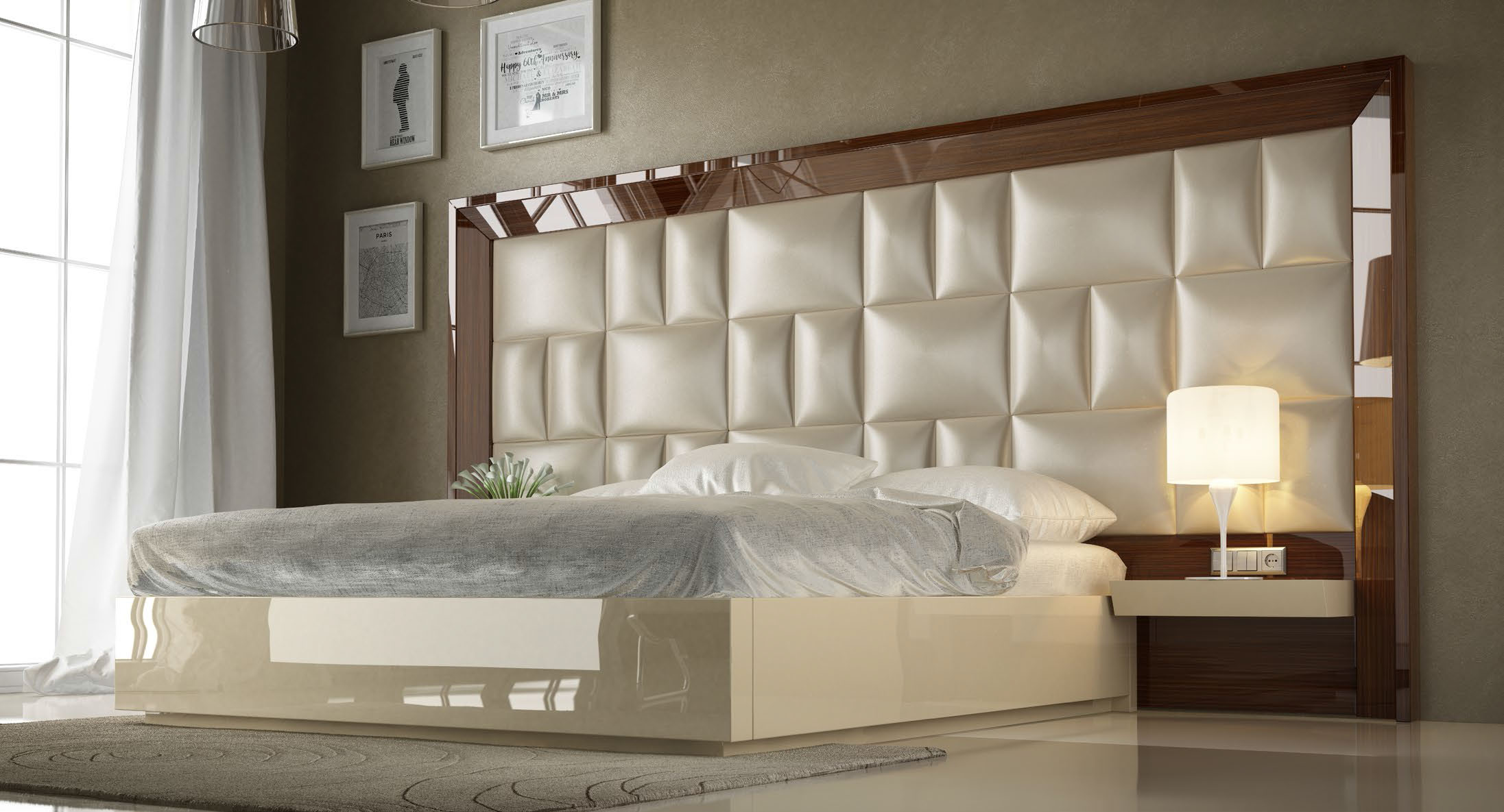 Bedroom Furniture Modern Bedrooms QS and KS DOR 132