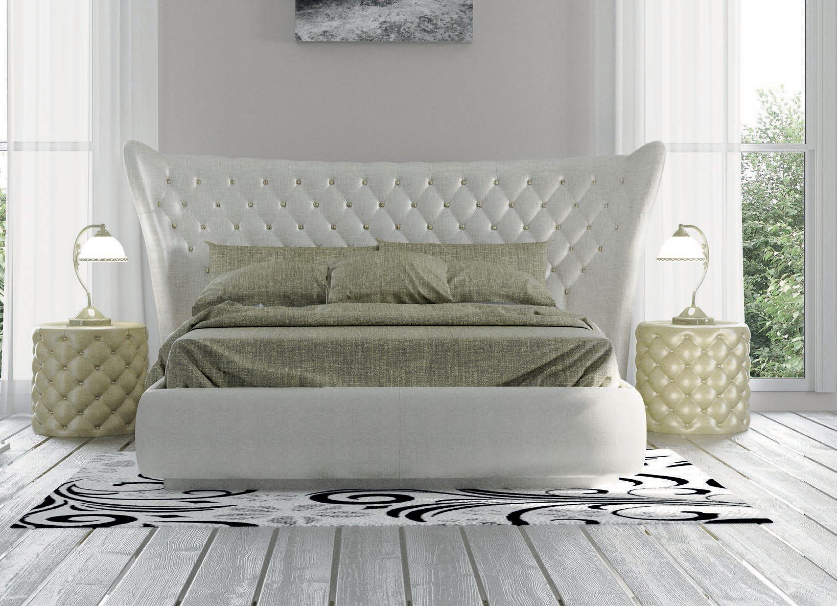 Brands Franco Furniture New BELLA Vanity Chest DOR 158