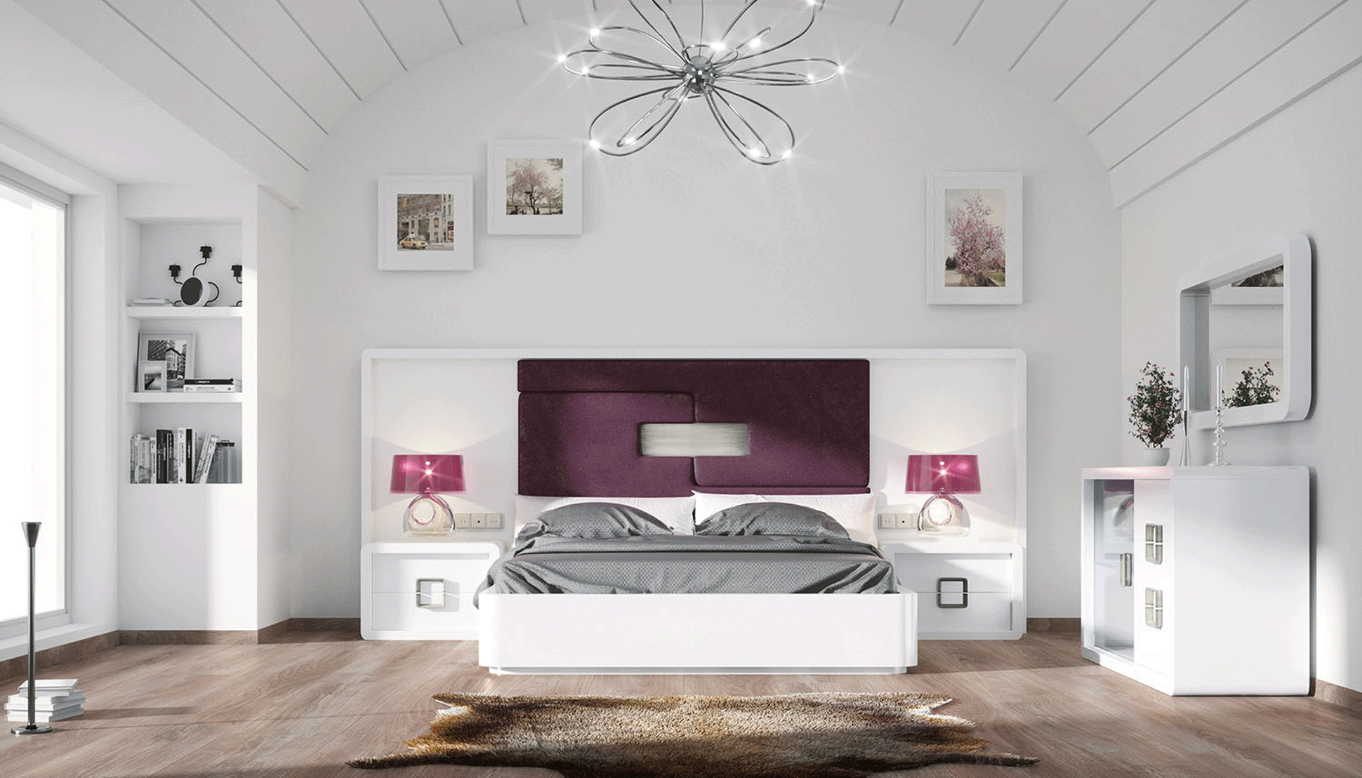 Bedroom Furniture Modern Bedrooms QS and KS DOR 177