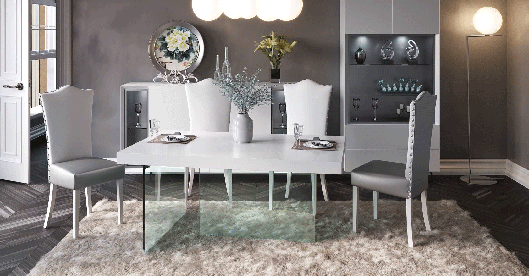 Dining Room Furniture Marble-Look Tables MX11