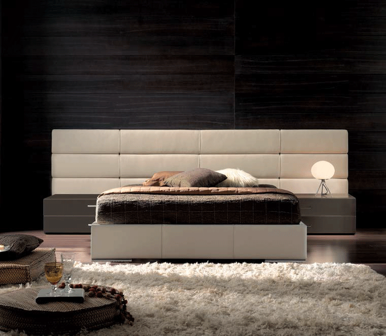 Bedroom Furniture Modern Bedrooms QS and KS Atenas Bed