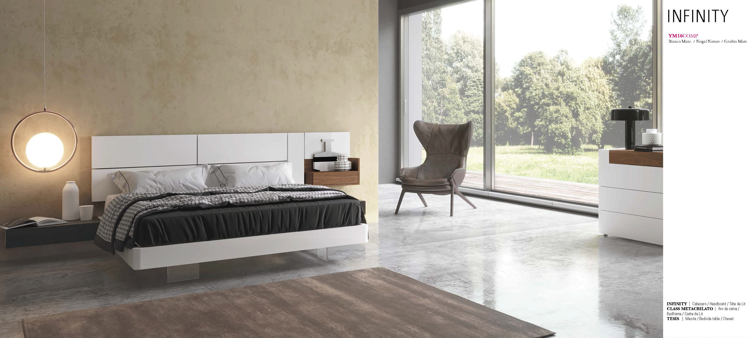 Bedroom Furniture Modern Bedrooms QS and KS YM16