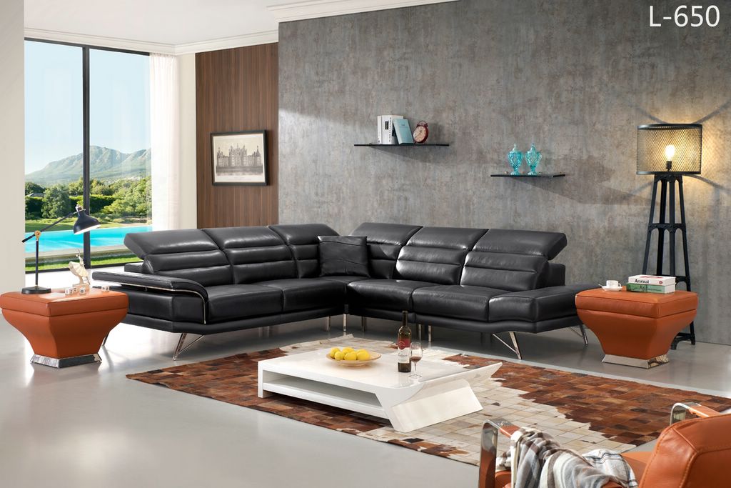 Living Room Furniture Coffee and End Tables 650 Sectional