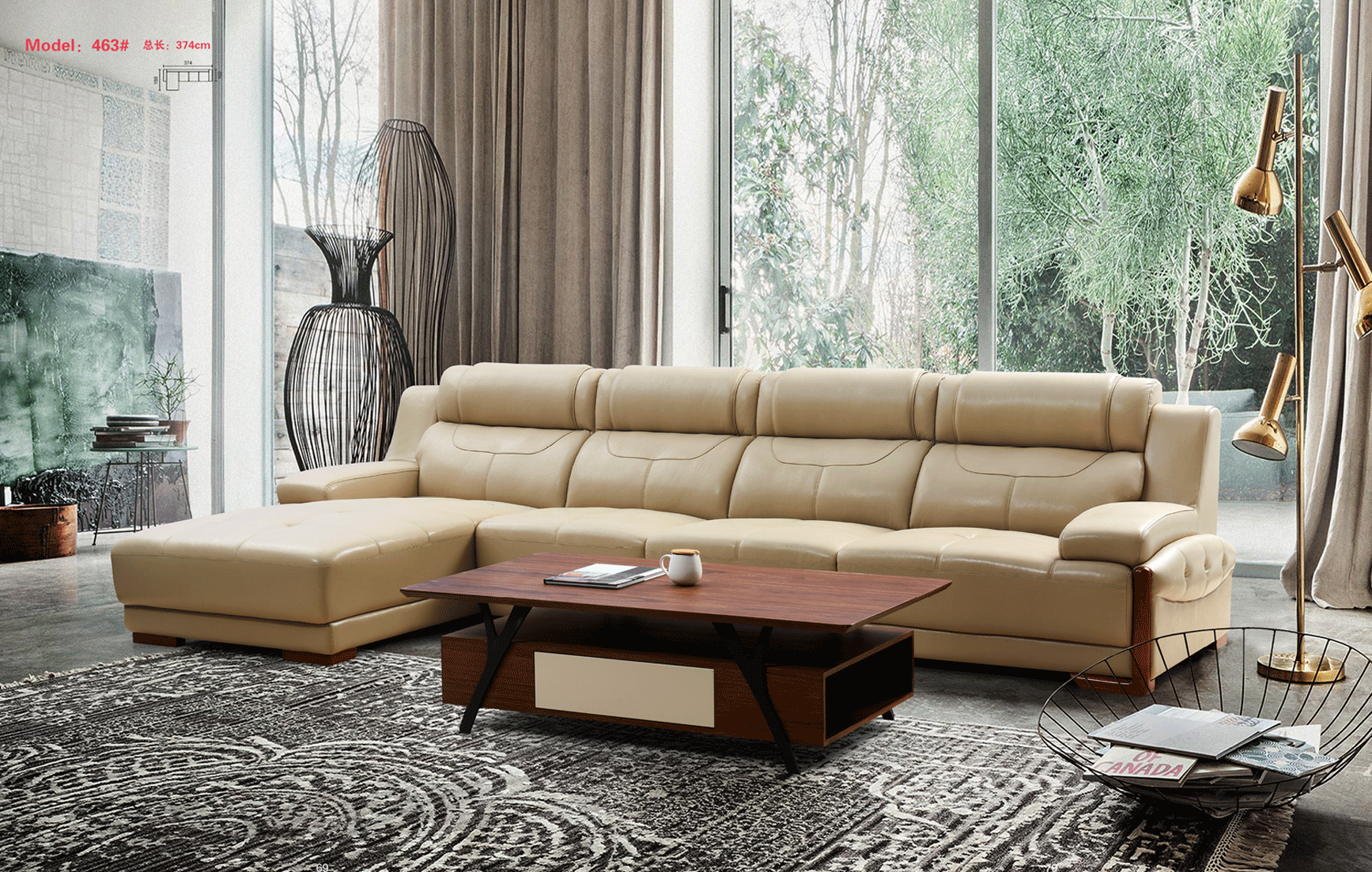 Living Room Furniture Sectionals with Sleepers 463 Sectional