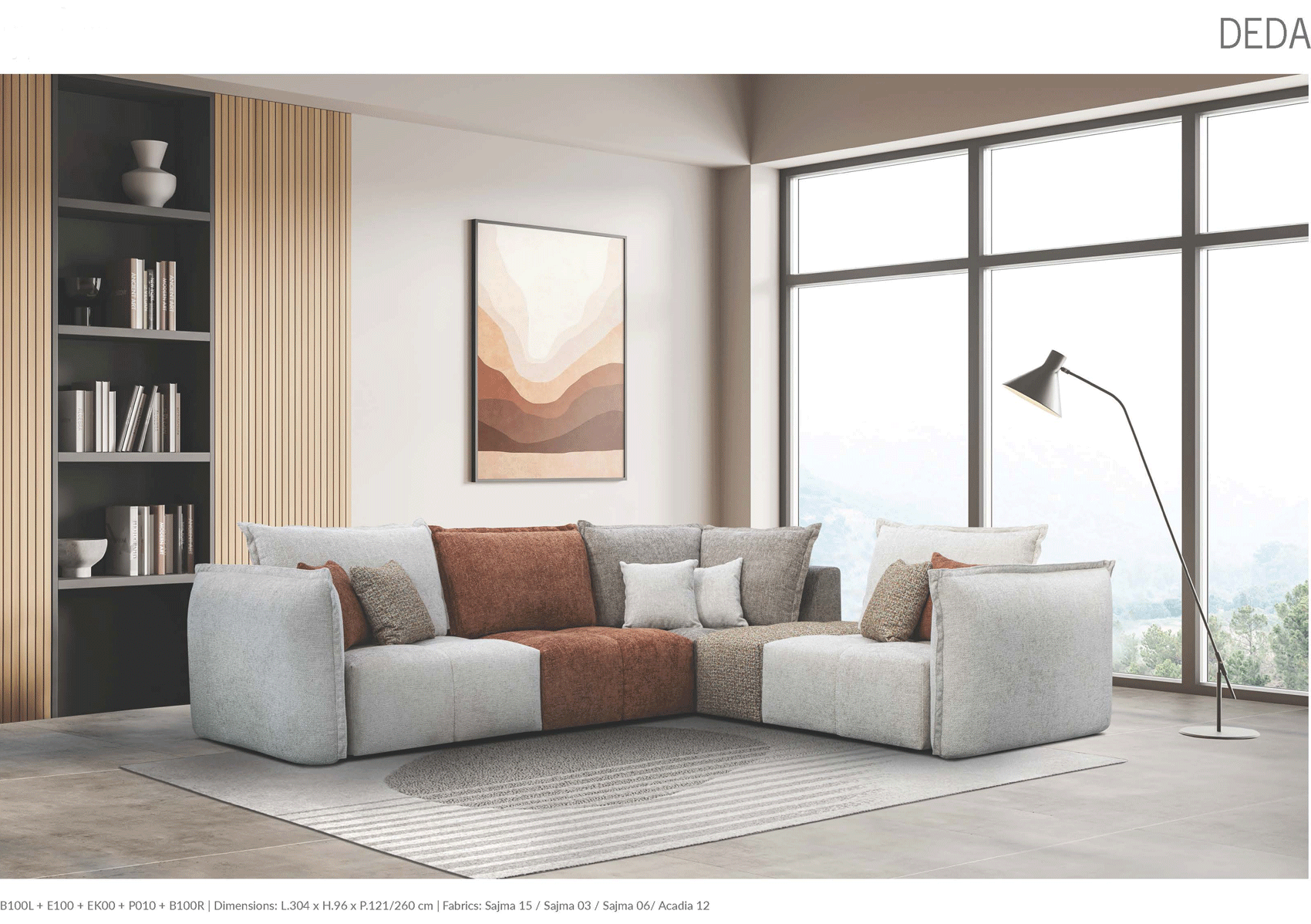 Clearance Living Room Deda Sectional