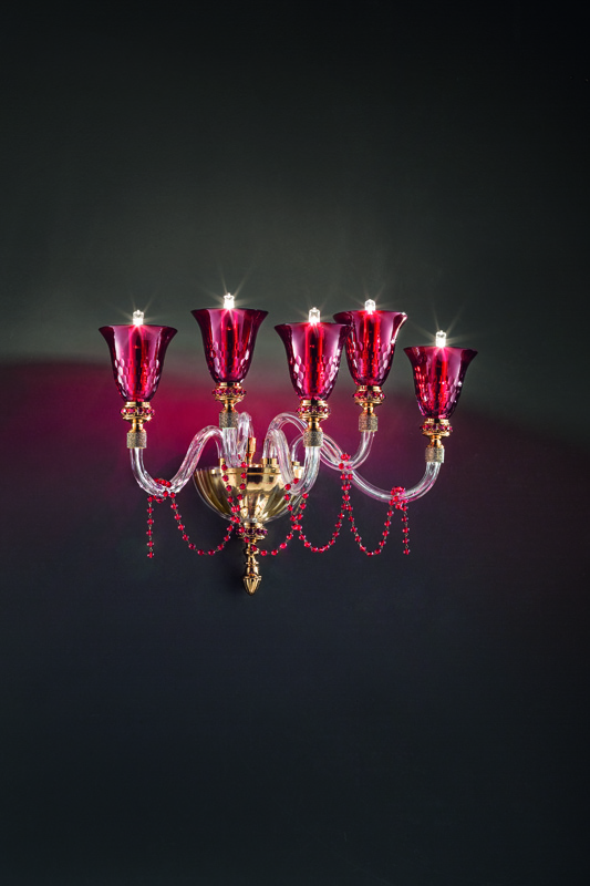 Brands Euroluce Shen Collection Claire A5 ruby