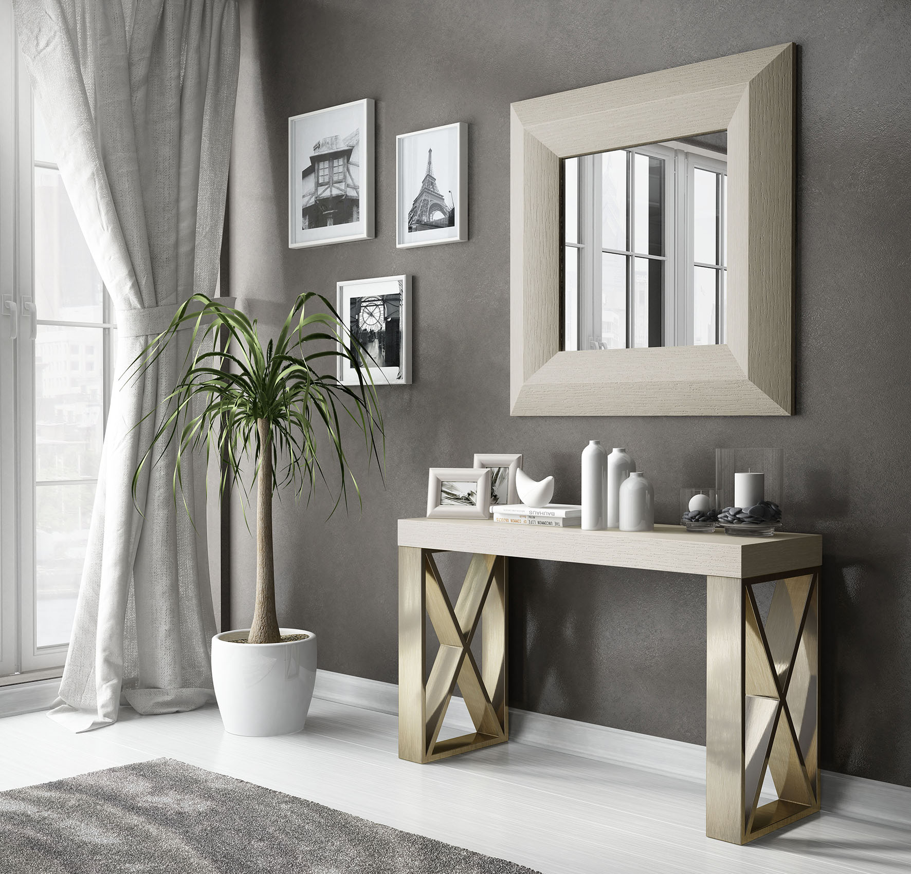 Brands Franco Kora Dining and Wall Units, Spain CII.40 Console Table