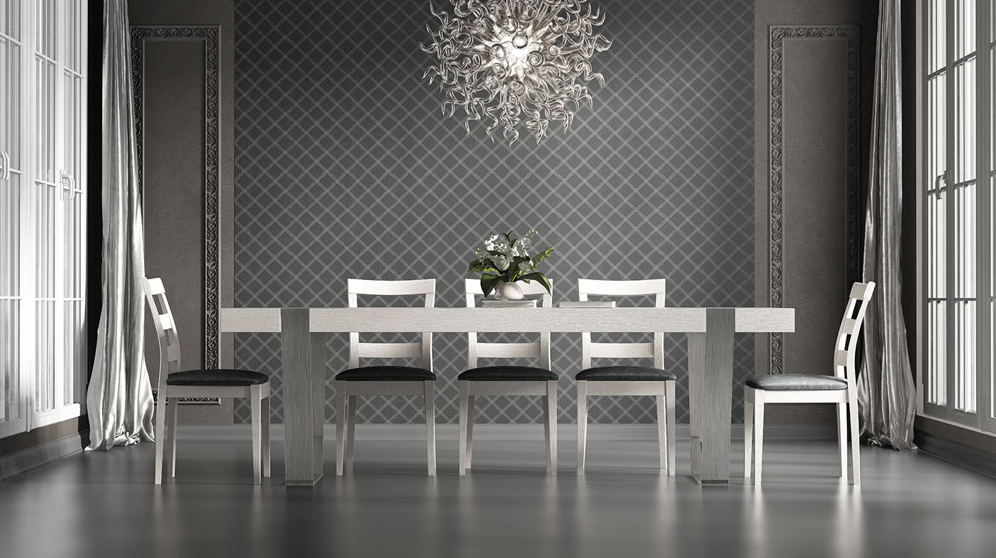 Dining Room Furniture Marble-Look Tables EZ07