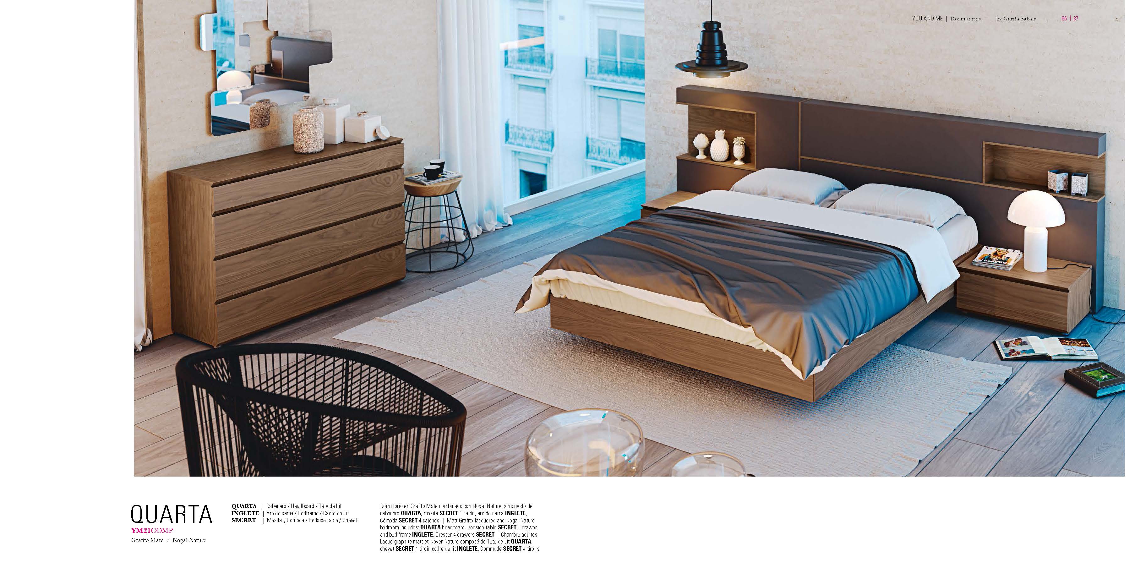 Bedroom Furniture Modern Bedrooms QS and KS YM21