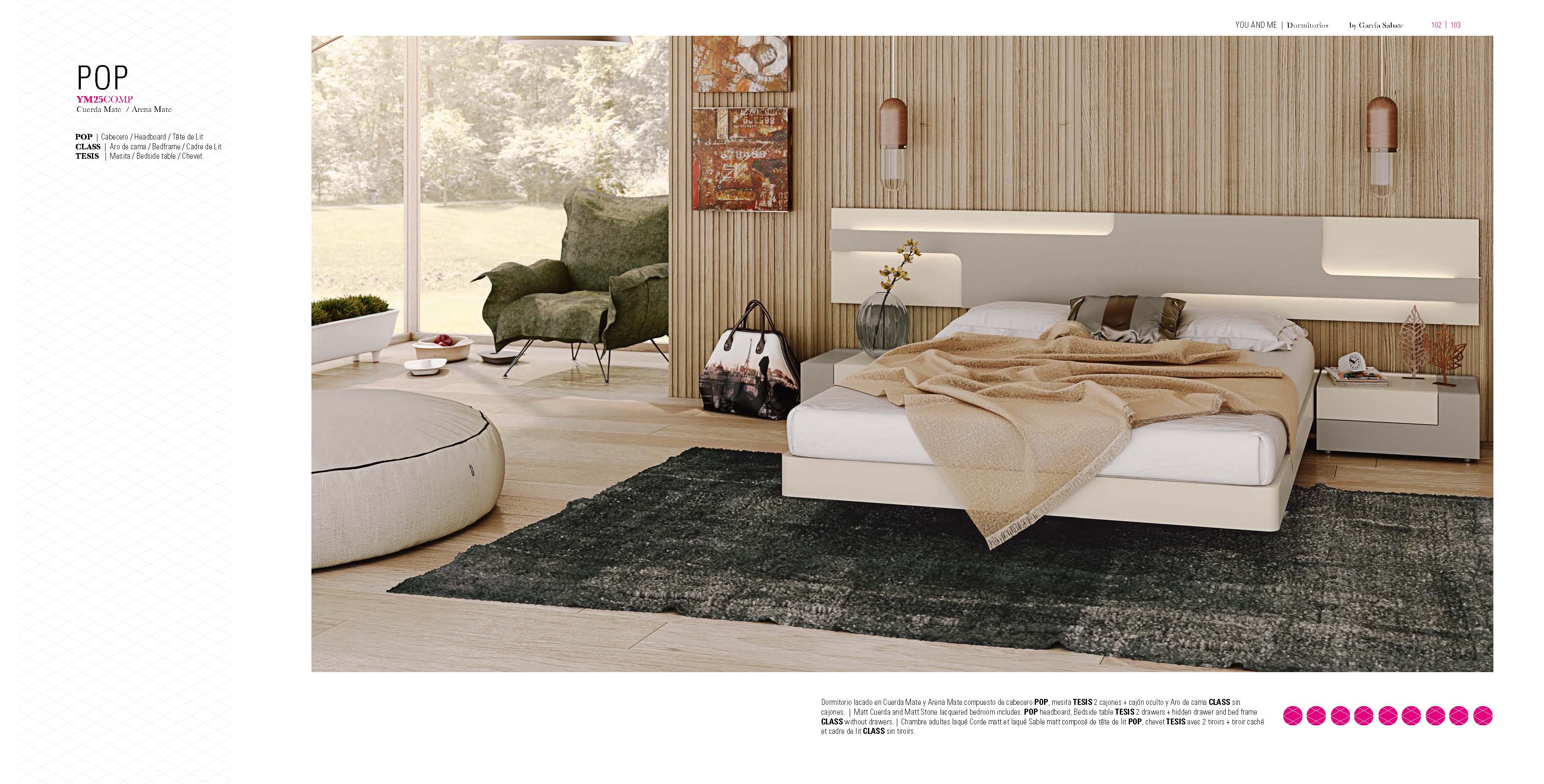 Bedroom Furniture Modern Bedrooms QS and KS YM25