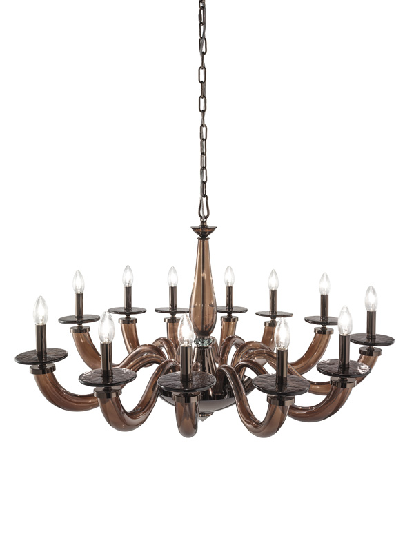 Brands Euroluce Dahlia Collection Olympia L12 brown