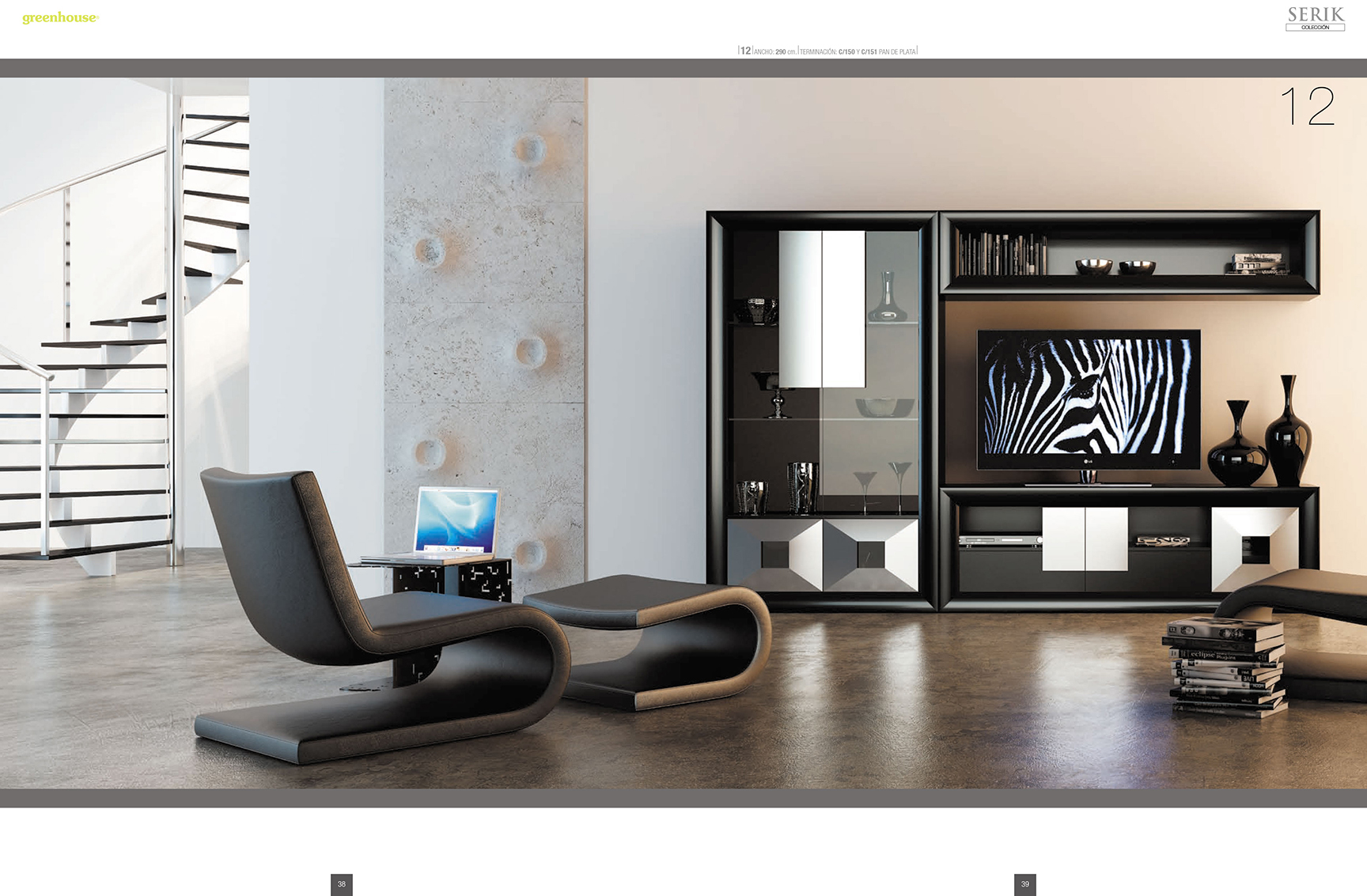Brands Franco ENZO Dining and Wall Units, Spain SERIK 12